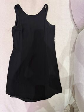 Theory Black Sleeveless Shift Dress
